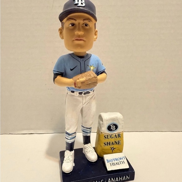 Tampa Bay Rays Baseball Sugar Shane McClanahan Bobble Head - Picture 7 of 7